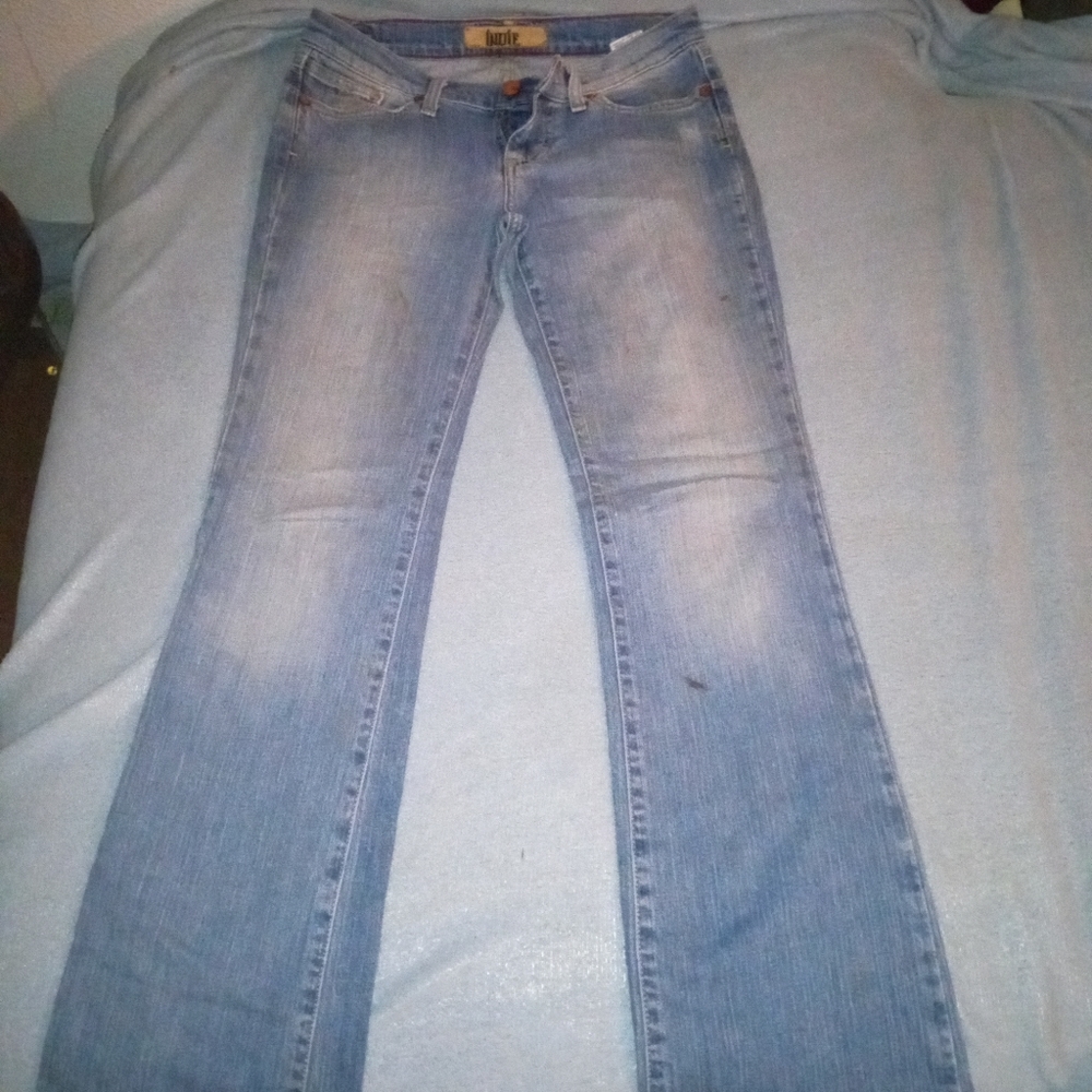 Distressed jeans